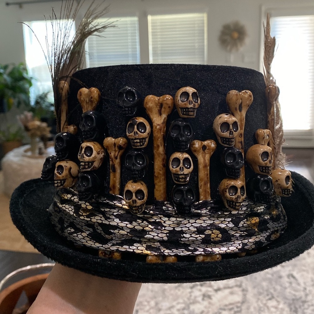 Voo Doo hat great for Halloween or crazy hat day at work